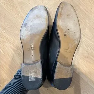 Men’s Gucci black loafer size 12.5, worn twice. No box. Men main image 3